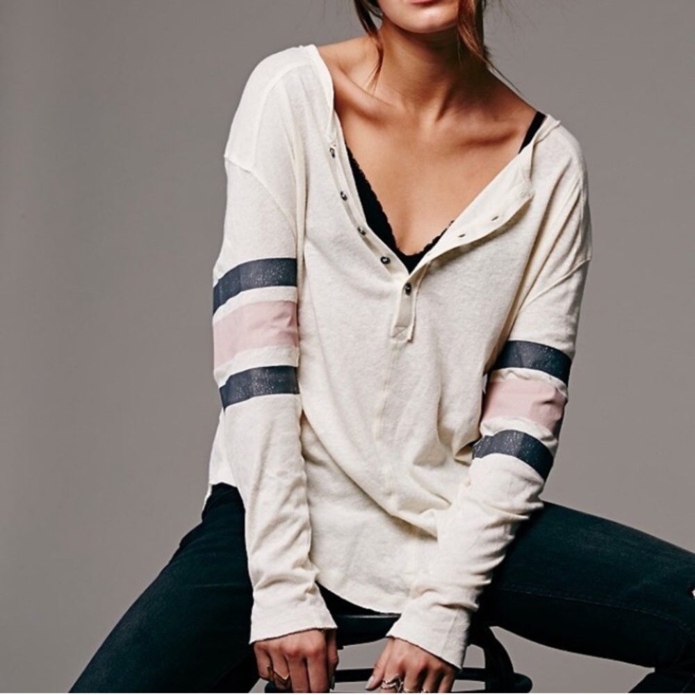 Free people game time Henley